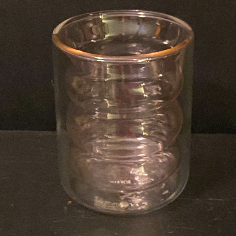 POKETO Double Wall Groovy Glass PINK